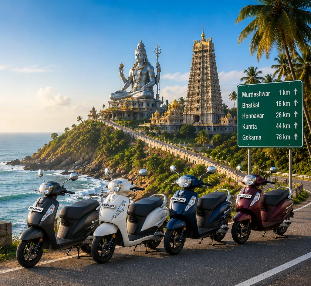 Shree Murdeshwara Bike Rentals Fleet